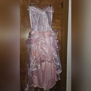 Glinda***Spirit Pink Strapless Dress